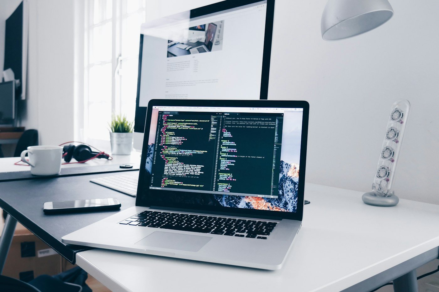 Custom web application development Dubai developer building a business portal